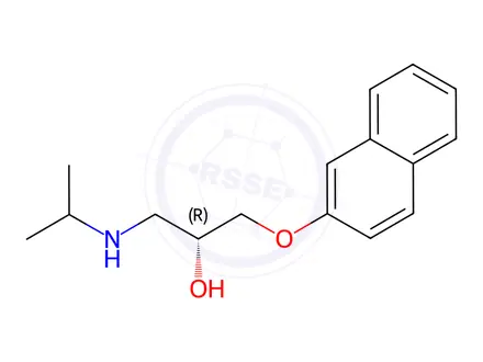 Chemical structure of Propranolol Impurity 34