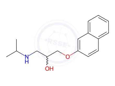 Chemical structure of Propranolol Impurity 15