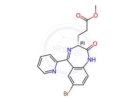 Chemical structure of Remimazolam Impurity 3