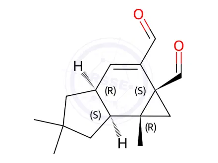 Chemical structure of Isovelleral