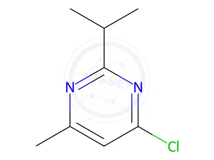 Chemical structure of 4-Chloro-2-isopropyl-6-methylpyrimidine