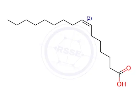 Chemical structure of 7(Z)-Hexadecenoic Acid