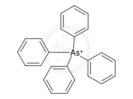 Chemical structure of TETRAPHENYLARSONIUM CHLORIDE MONOHYDRATE