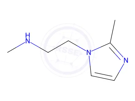 Chemical structure of N-METHYL-2-(2-METHYL-1H-IMIDAZOL-1-YL)ETHANAMINE DIHYDROCHLORIDE