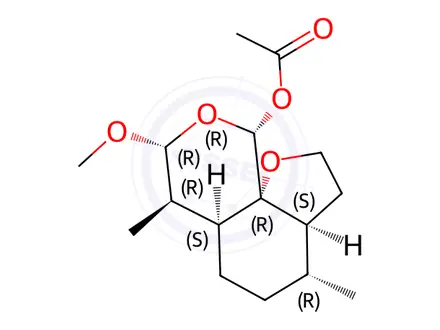 Chemical structure of Artemisinin Impurity 7