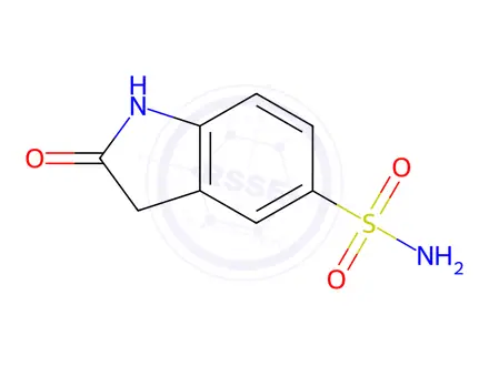 Chemical structure of 5-Aminosulfonyl-2-Ox-Indole