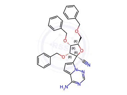 Chemical structure of Remdesivir Impurity 1