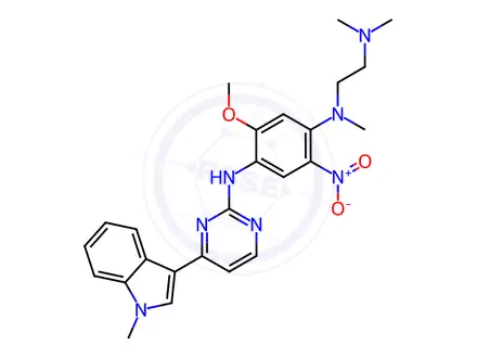 Chemical structure of AZD9291(Osimertinib) Impurity 6