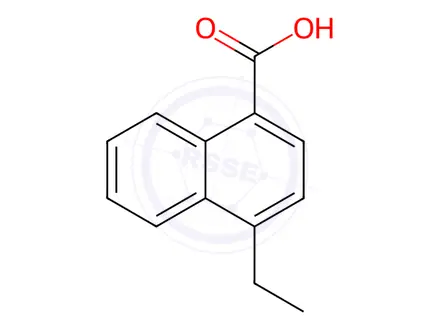 Chemical structure of Naphthoic Acid Impurity 14
