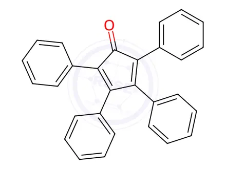 Chemical structure of Nickel, [(1,2,5,6-η)-1,5-cyclooctadiene][(2,3,4,5-η)-2,3,4,5-tetraphenyl-2,4-cyclopentadien-1-one]-