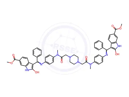 Chemical structure of Nintedanib Impurity 26