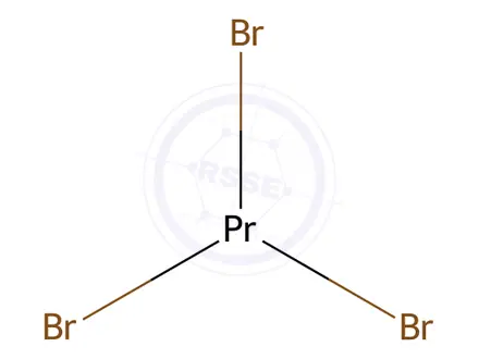 Chemical structure of PRASEODYMIUM BROMIDE