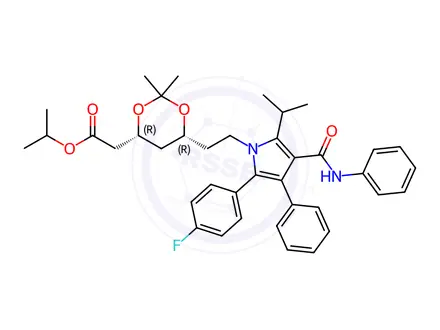 Chemical structure of Atorvastatin Impurity 68