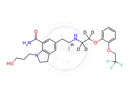 Chemical structure of Silodosin-d4