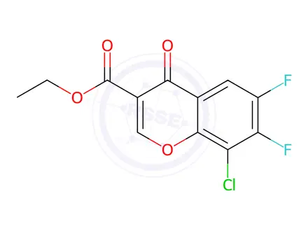 Chemical structure of Delafloxacin Meglumine Impurity 11