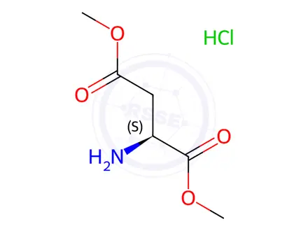 Chemical structure of H-Asp(OMe)-OMe · HCl