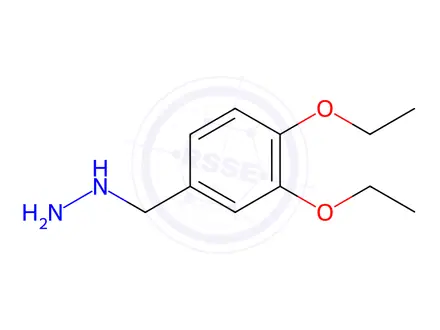 Chemical structure of (3,4-Diethoxybenzyl)hydrazine