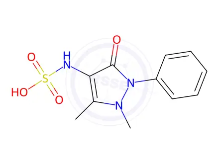Chemical structure of Metamizole Sodium Impurity 2 Sulfate(Metamizole Sodium EP Impurity B Sulfate)