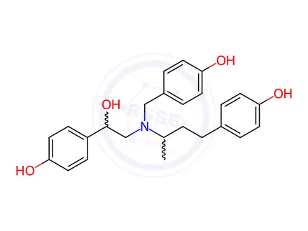 Chemical structure of Ractopamine Impurity 3
