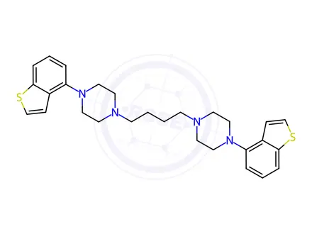 Chemical structure of Brexpiprazole Dimer Impurity 1