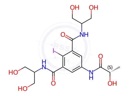 Chemical structure of Iopamidol Impurity 12