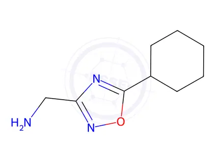 Chemical structure of (5-Cyclohexyl-1,2,4-oxadiazol-3-yl)methanamine