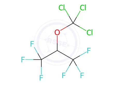 Chemical structure of Sevoflurane Impurity 6