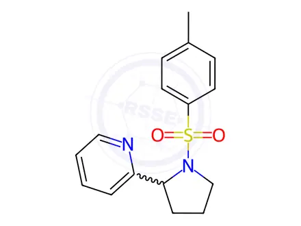 Chemical structure of 2-(1-Tosylpyrrolidin-2-yl)pyridine