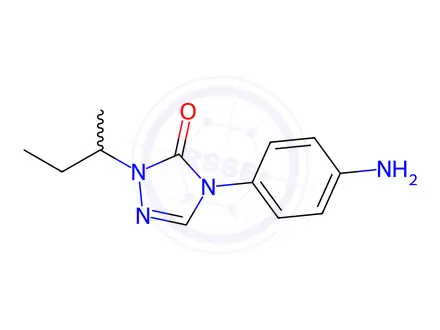 Chemical structure of Itraconazole Impurity 15