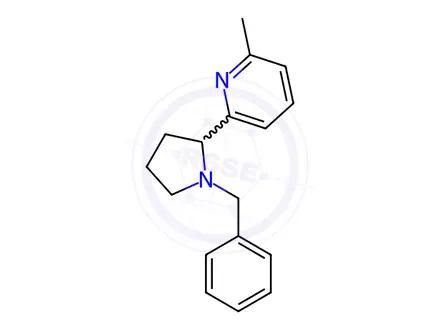Chemical structure of 2-(1-Benzylpyrrolidin-2-yl)-6-methylpyridine