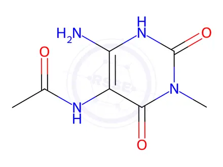 Chemical structure of Uracil Impurity 81