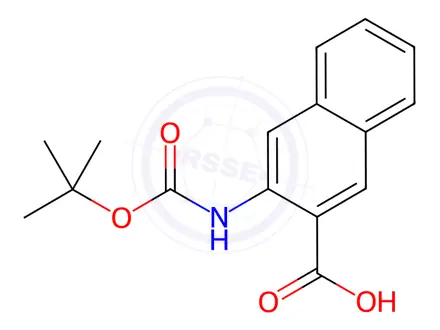 Chemical structure of Naphthoic Acid Impurity 69