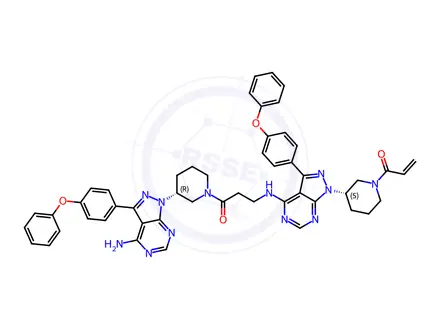 Chemical structure of Ibrutinib Impurity 24
