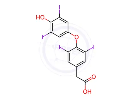 Chemical structure of Levothyroxine EP Impurity D