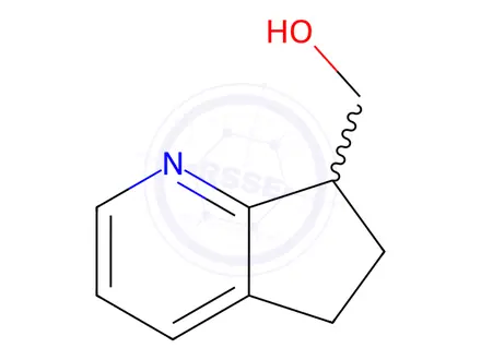 Chemical structure of {5h,6h,7h-cyclopenta[b]pyridin-7-yl}methanol