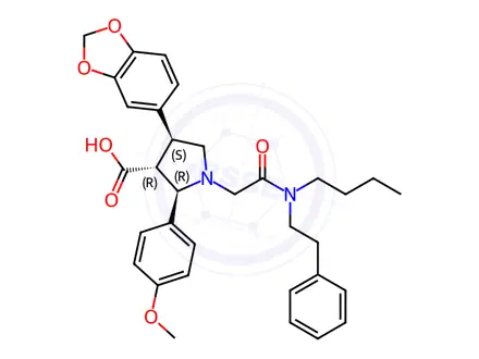 Chemical structure of Atrasentan Hydrochloride Impurity 142