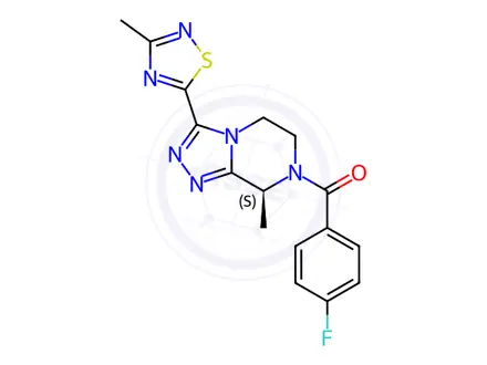 Chemical structure of (S)-Fezolinetant
