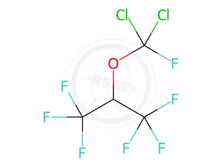 Chemical structure of Sevoflurane Impurity 9