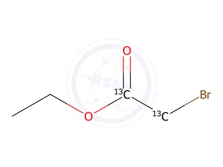 Chemical structure of Valproic Acid Impurity 90-13C2