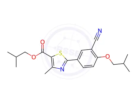 Chemical structure of Febuxostat Impurity 53