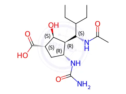 Chemical structure of Peramivir Impurity 31