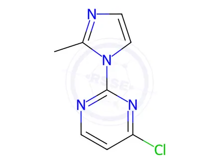 Chemical structure of 4-Chloro-2-(2-methyl-1h-imidazol-1-yl)pyrimidine