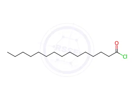 Chemical structure of Hexadecanedioic Acid Impurity 16 (Pentadecanoyl Chloride)