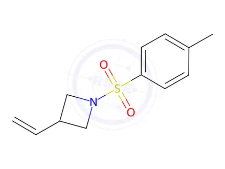 Chemical structure of Azetidine, 3-ethenyl-1-[(4-methylphenyl)sulfonyl]-