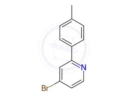 Chemical structure of 4-Bromo-2-(p-tolyl)pyridine