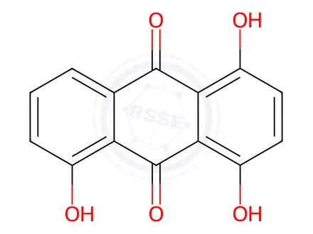 Chemical structure of Anthraquinone Impurity 2