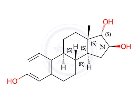 Chemical structure of Estriol EP Impurity G