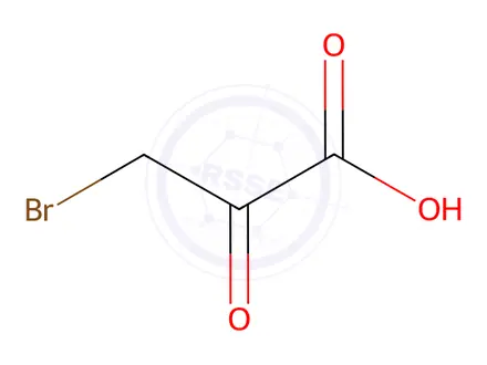 Chemical structure of 3-Bromopyruvic acid hydrate