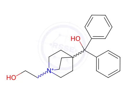 Chemical structure of Umeclidinium Bromide Impurity 1