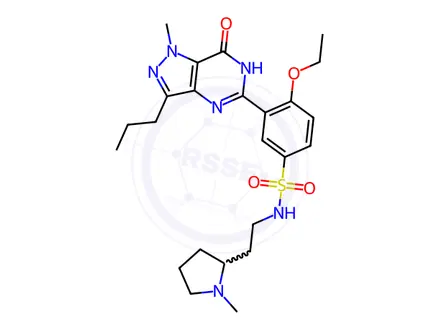 Chemical structure of Udenafil Impurity 2